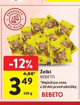Intermarche Żelki Bebeto oferta
