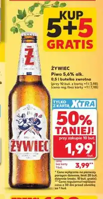 Kaufland Piwo Żywiec oferta