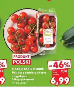 Kaufland Pomidory cherry na gałązce K-Stąd Takie Dobre polskie oferta