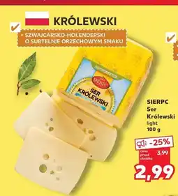 Kaufland Ser Królewski light Sierpc oferta