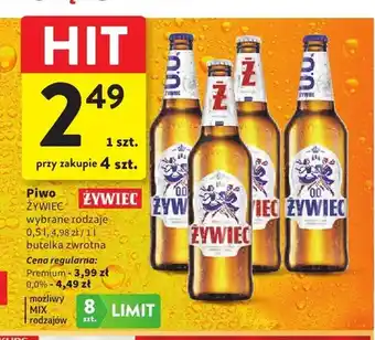 Intermarche Piwo Żywiec Premium oferta