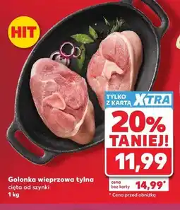 Kaufland Golonka wieprzowa tylna cięta od szynki oferta
