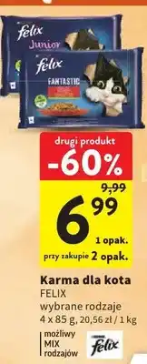 Intermarche Karma dla kota Felix 4-pak oferta