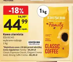 Intermarche Kawa ziarnista Eduscho Elegant Crema Gold oferta