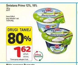 Marketvita Śmietana Zott Primo 12% oferta