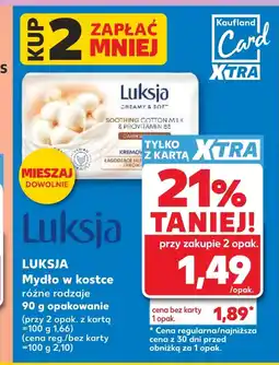 Kaufland Mydło Luksja oferta