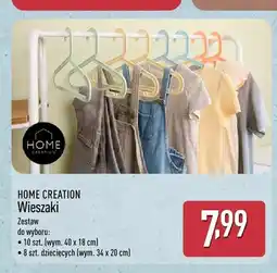 ALDI Wieszaki HOME CREATION 10-pak oferta
