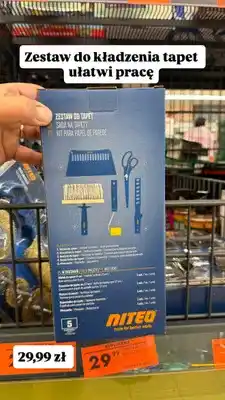 Biedronka Zestaw do tapet Niteo oferta