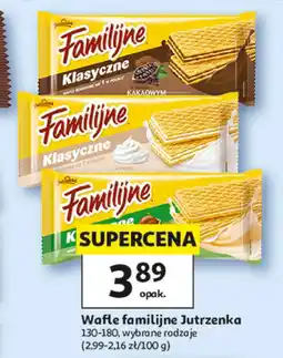 Auchan Wafle Jutrzenka oferta