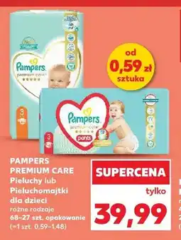 Kaufland Pieluchy dla dzieci Pampers Premium Care oferta