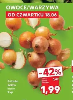 Kaufland Cebula żółta oferta
