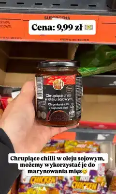 Biedronka Chrupiące chilli w oleju sojowym Asia Flavours oferta
