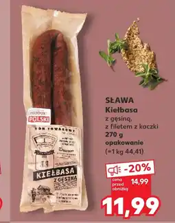 Kaufland Kiełbasa Sława oferta