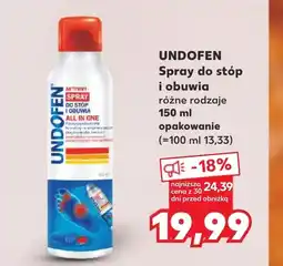 Kaufland Spray do stóp Undofen oferta
