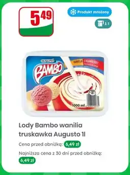 Dino Lody Bambo wanilia truskawka Augusto oferta