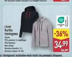 ALDI Kurtka treningowa CRANE oferta