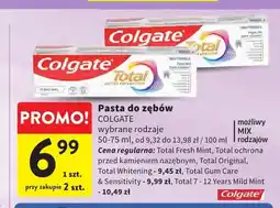 Intermarche Pasta do zębów Colgate Total Fresh Mint oferta