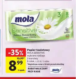Intermarche Papier toaletowy Mola Sensitive oferta