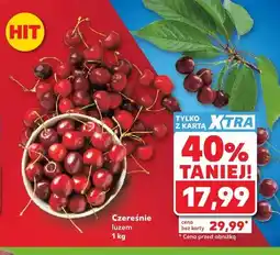 Kaufland Czereśnie luzem oferta
