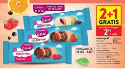 Intermarche Ciastka Delektynki O la la! malinowe oferta