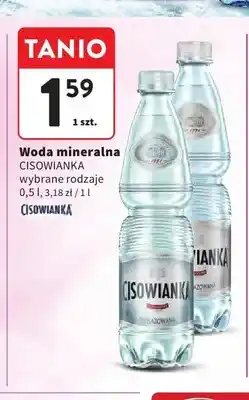 Intermarche Woda mineralna Cisowianka Niegazowana oferta