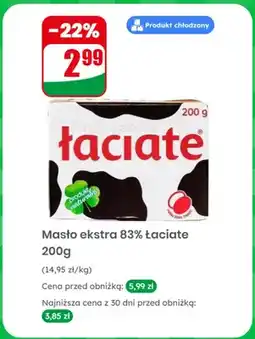 Dino Masło ekstra 83% Łaciate oferta