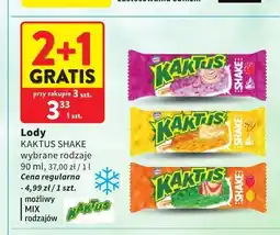 Intermarche Lody Kaktus Shake oferta