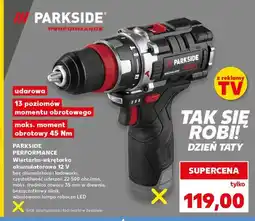 Kaufland Wiertarko-wkrętarka akumulatorowa Parkside Performance 12V oferta