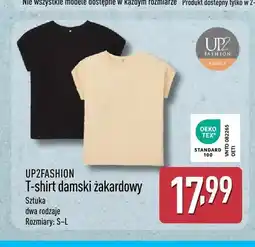 ALDI T-shirt damski żakardowy UP2Fashion oferta