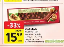 Intermarche Czekolada Nussbeisser Gold oferta