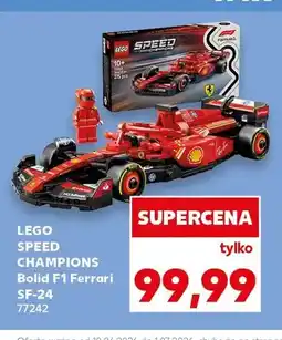 Kaufland Klocki LEGO Speed Champions Bolid F1 Ferrari SF-24 77242 oferta