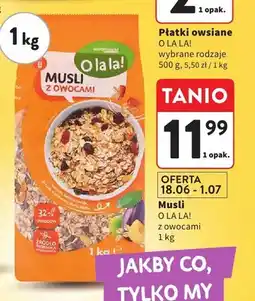 Intermarche Musli z owocami O la la! oferta