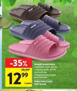 Intermarche Klapki basenowe damskie oferta