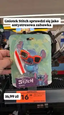Biedronka Gniotek Disney Stitch Squishy oferta