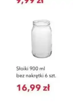 Nela Słoiki bez nakrętki 6-pak oferta