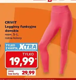 Kaufland Legginsy funkcyjne damskie CRIVIT oferta