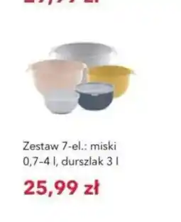 Nela Zestaw misek i durszlaka 7-elementowy oferta