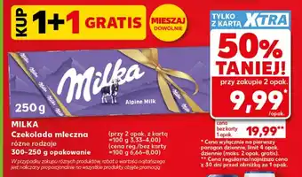 Kaufland Czekolada Milka oferta