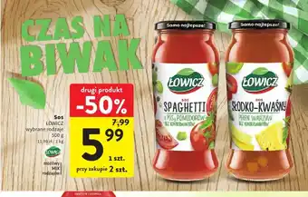 Intermarche Sos spaghetti Łowicz oferta