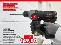 Kaufland Akumulatorowa wiertarka udarowa Parkside Performance oferta