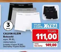 Kaufland Bokserki męskie Calvin Klein 3-pak oferta