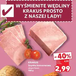 Kaufland Szynka Krakus oferta