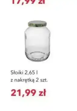 Nela Słoiki z nakrętką 2-pak oferta