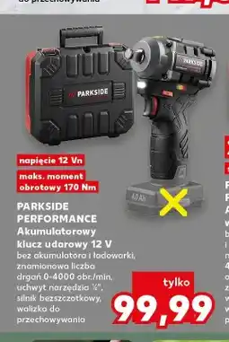 Kaufland Akumulatorowy klucz udarowy 12V Parkside Performance oferta