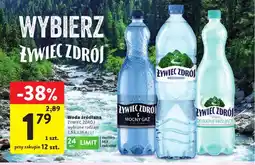 Intermarche Woda źródlana Żywiec Zdrój Niegazowany oferta