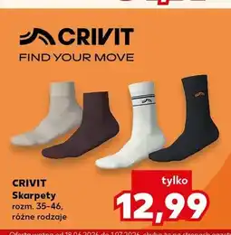 Kaufland Skarpety CRIVIT oferta