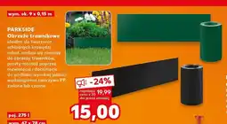 Kaufland Obrzeże trawnikowe PARKSIDE zielone 9x0,15 m oferta