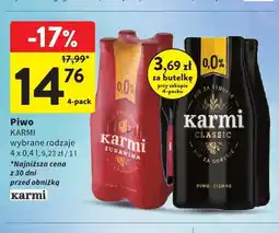Intermarche Piwo Karmi Żurawina 4-pak oferta