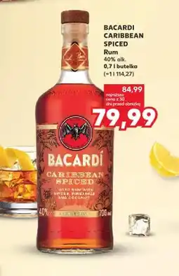 Kaufland Rum Bacardi Caribbean Spiced oferta