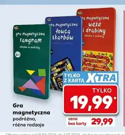 Kaufland Gra magnetyczna podróżna Łowca skarbów oferta